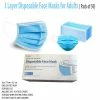 TVTimeDirect 3 Layer Disposable Face Masks For Adults ( Pack Of 50) Health & Beauty 2 TVTimeDirect 3 Layer Disposable Face Masks For Adults ( Pack Of 50) Health & Beauty
