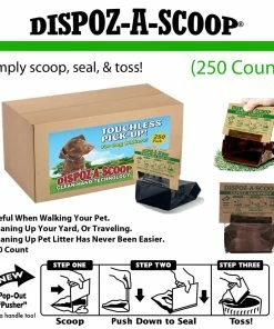 TVTimeDirect Pets Dispoz-A-Scoop Bags (250 Count)