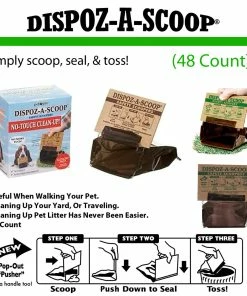 TVTimeDirect Dispoz-A-Scoop Bags (48 Count) Pets