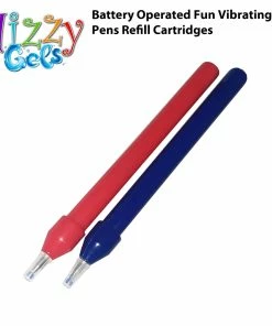 TVTimeDirect Toys & Games Dizzy Gels: Battery Operated Fun Vibrating Gel Pens Refill Cartridges