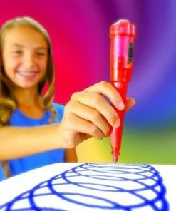 TVTimeDirect Toys & Games Dizzy Gels: Battery Operated Fun Vibrating Gel Pens - Pink