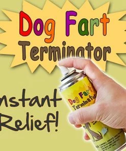 TVTimeDirect Dog Fart Terminator (6 Oz Spray) Pets