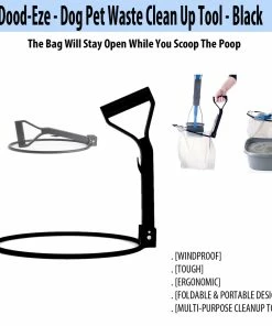 TVTimeDirect Pets Dood-Eze - Dog Pet Waste Clean Up Tool - Black