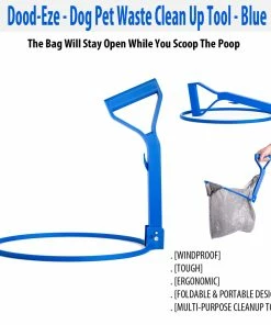 TVTimeDirect Dood-Eze - Dog Pet Waste Clean Up Tool - Blue Pets