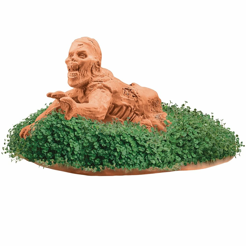 TVTimeDirect Chia Pets Chia Pet Planter - Zombie - Dragging Drew 4 TVTimeDirect Chia Pets Chia Pet Planter - Zombie - Dragging Drew
