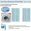 TVTimeDirect Sani-Clean Batonnets Drain Sticks - Blue- 12 Pack Kitchen