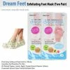 TVTimeDirect Health & Beauty Dream Feet Exfoliating Foot Mask (Two Pair)
