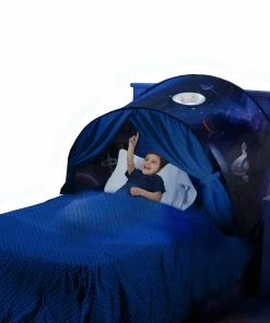 TVTimeDirect DreamTents Fun Pop Up Tent- Space Adventure- Twin (w/ Light) Two Pack