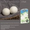 TVTimeDirect Kitchen Dryer Wool - Soft Wool Balls- 2 Pack