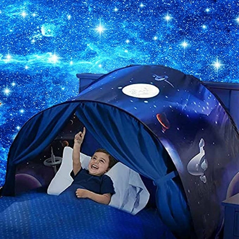 TVTimeDirect DreamTents Fun Pop Up Tent- Space Adventure- Twin (w/ Light) Houseware 3 TVTimeDirect DreamTents Fun Pop Up Tent- Space Adventure- Twin (w/ Light) Houseware