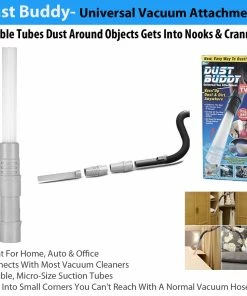 TVTimeDirect Dust Buddy- Universal Vacuum Attachment Outdoor & Garden