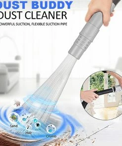 TVTimeDirect Dust Buddy- Universal Vacuum Attachment Outdoor & Garden