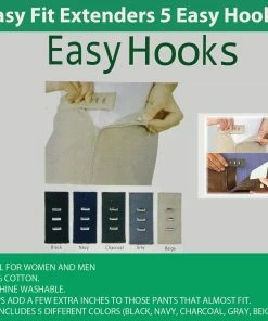 TVTimeDirect Easy Fit Extenders 5 Easy Hooks Health & Beauty