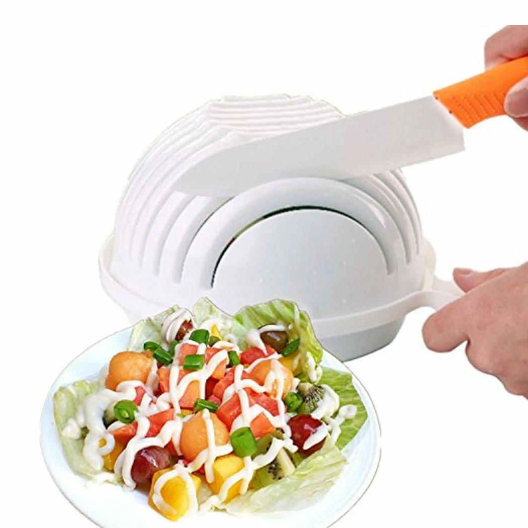 TVTimeDirect Easy Salad Maker - Salad Cutter Bowl 4 TVTimeDirect Easy Salad Maker - Salad Cutter Bowl