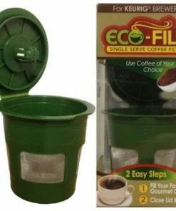 TVTimeDirect Perfect Pod Eco-Fill Refillable Capsule For K-cup Brewers