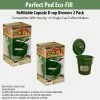 TVTimeDirect Perfect Pod Eco-Fill Refillable Capsule K-cup Brewers 2 Pack Kitchen