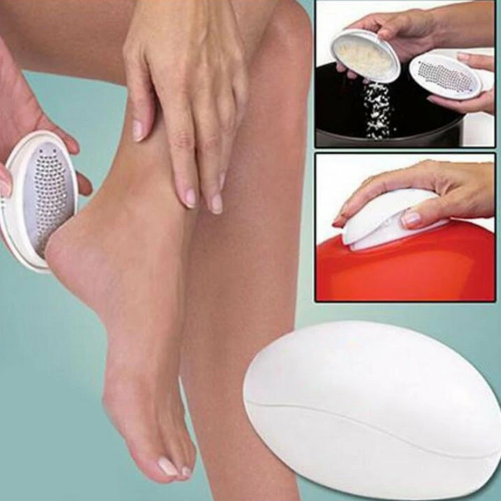 TVTimeDirect Egg Shaped Pedicure Ergonomic Foot File And Callus Remover Health & Beauty 6 TVTimeDirect Egg Shaped Pedicure Ergonomic Foot File And Callus Remover Health & Beauty