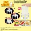 TVTimeDirect Kitchen Eggstractor Egg Peeler, White