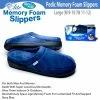 TVTimeDirect Elite Comfort Pedic Memory Foam Slippers- Large (M 9-10 /W 11-12) Clothing & Accessories