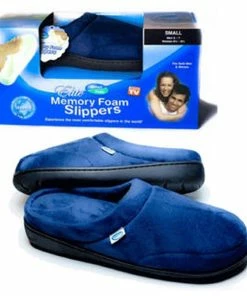 TVTimeDirect Elite Comfort Pedic Memory Foam Slippers- Large (M 9-10 /W 11-12) Clothing & Accessories