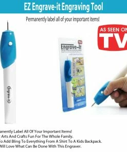 TVTimeDirect EZ Engrave-it Engraving Tool Outdoor & Garden