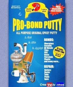 TVTimeDirect Outdoor & Garden Pro Bond Epoxy Putty