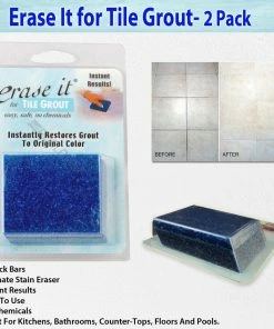TVTimeDirect Erase It For Tile Grout- 2 Pack Houseware