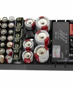 TVTimeDirect Battery Organizer & Tester With Battery Slots Cell Batteries Outdoor & Garden 11 TVTimeDirect Battery Organizer & Tester With Battery Slots Cell Batteries Outdoor & Garden