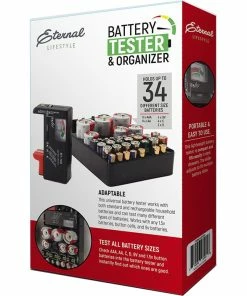 TVTimeDirect Battery Organizer & Tester With Battery Slots Cell Batteries Outdoor & Garden 14 TVTimeDirect Battery Organizer & Tester With Battery Slots Cell Batteries Outdoor & Garden