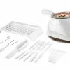 TVTimeDirect Eternal Living Chocolate Melting Pot Kit, White