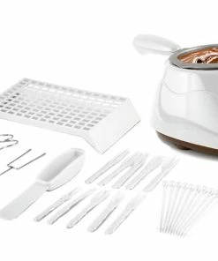 TVTimeDirect Eternal Living Chocolate Melting Pot Kit, White
