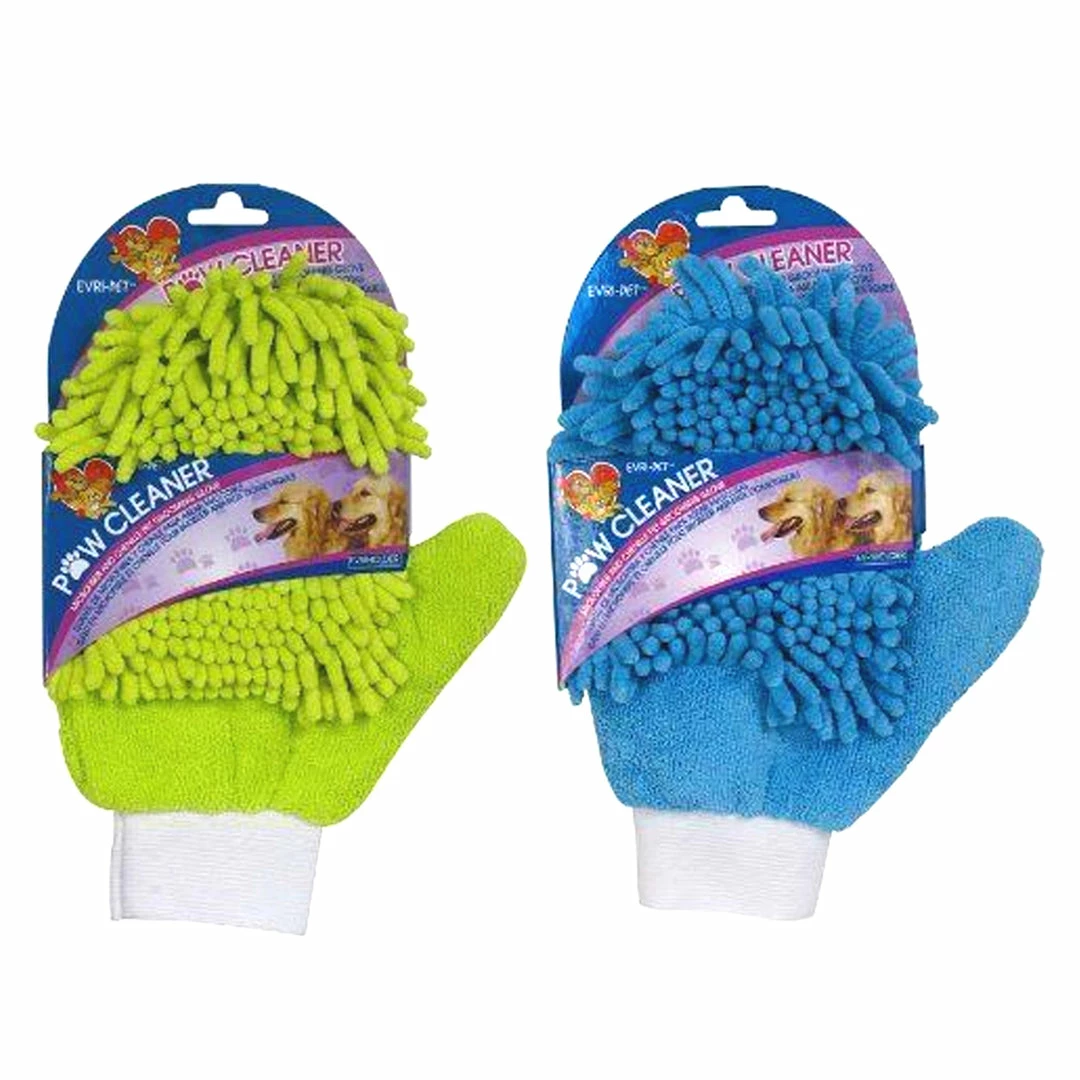 TVTimeDirect Paw Cleaner-Microfiber And Chenille Grooming Glove (Color May Vary) 5 TVTimeDirect Paw Cleaner-Microfiber And Chenille Grooming Glove (Color May Vary)