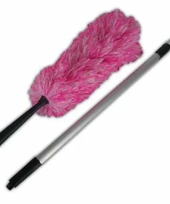 TVTimeDirect Expandable Long Handle Duster, Extends 63 Inches