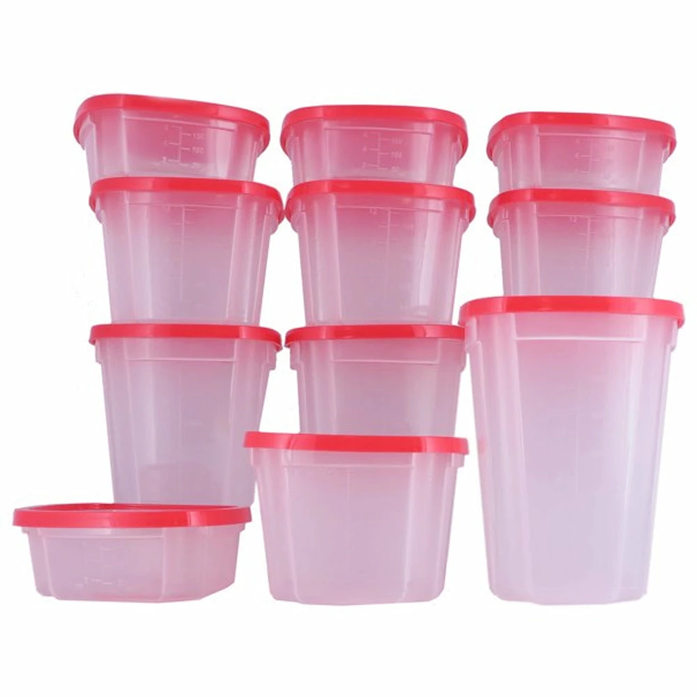 TVTimeDirect Kitchen Expansion Pack For Use With Swirl Around Carousel & Storage Food Containers -Red 3 TVTimeDirect Kitchen Expansion Pack For Use With Swirl Around Carousel & Storage Food Containers -Red