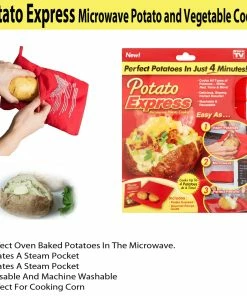 TVTimeDirect Potato Express Microwave Potato And Vegetable Cooker (1)