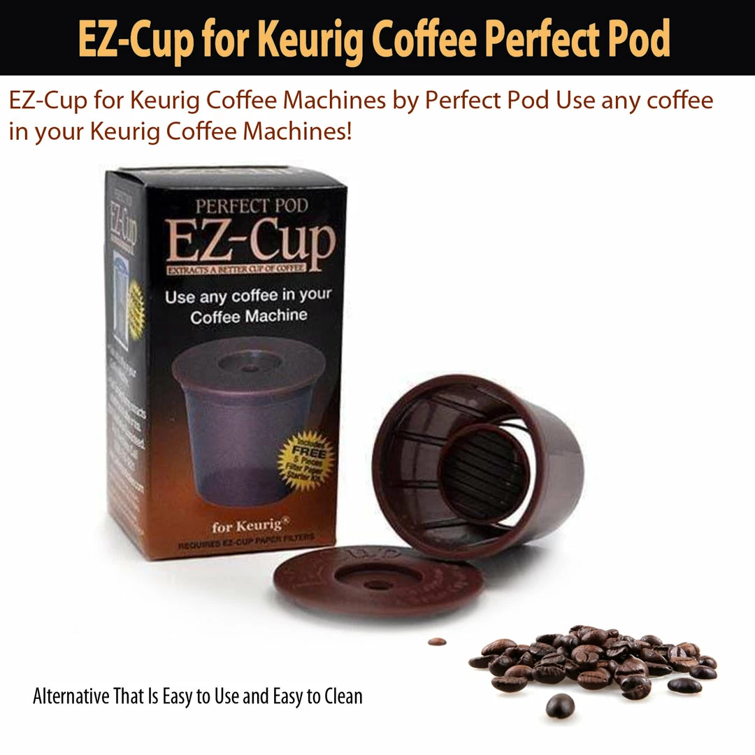 TVTimeDirect Kitchen EZ-cup The K-cup Alternative That Is Easy To Use And Easy To Clean 8 TVTimeDirect Kitchen EZ-cup The K-cup Alternative That Is Easy To Use And Easy To Clean
