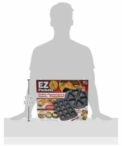 TVTimeDirect Kitchen EZ Pocket Pie Pan