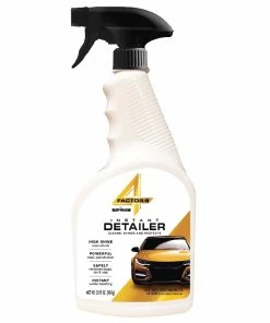 TVTimeDirect Automotive Rust-Oleum 340450 Factor 4 Instant Spray Car Detailer