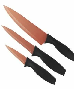 TVTimeDirect Kitchen Eternal Copper Coated Knife Set