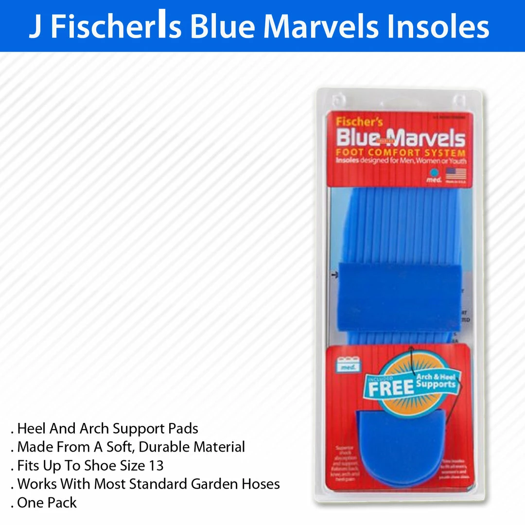 TVTimeDirect J Fischers Blue Marvels Insoles 6 TVTimeDirect J Fischers Blue Marvels Insoles
