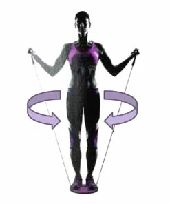 TVTimeDirect Sporting Goods Fitness Twister With Handles