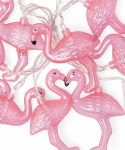 TVTimeDirect Flamingo LED String Lights Outdoor & Garden