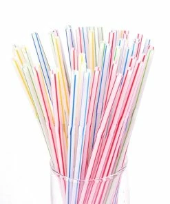 TVTimeDirect Houseware Flexible Drinking Straws - 200count 6 TVTimeDirect Houseware Flexible Drinking Straws - 200count