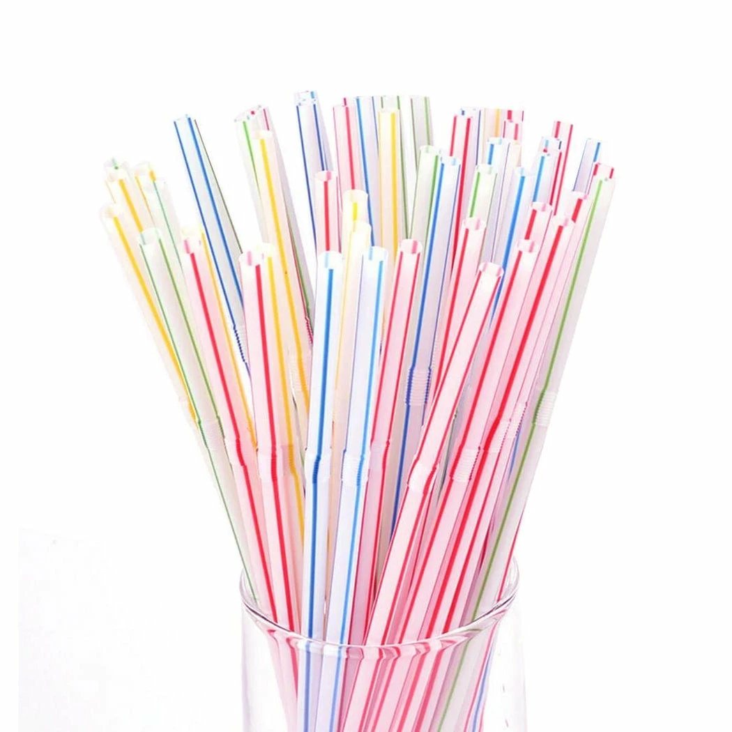 TVTimeDirect Houseware Flexible Drinking Straws - 200count 4 TVTimeDirect Houseware Flexible Drinking Straws - 200count