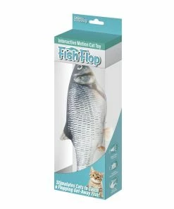 TVTimeDirect Fish Flop Interactive Motion Cat Toy