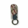 TVTimeDirect Magnetic Eyeglass Holder American Flag Flip Flop