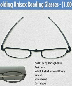 TVTimeDirect Clothing & Accessories Folding Unisex Reading Glasses (1.00)