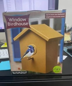 TVTimeDirect Window Birdhouse -See Through Spy One Way Mirrored Bird House 13 TVTimeDirect Window Birdhouse -See Through Spy One Way Mirrored Bird House