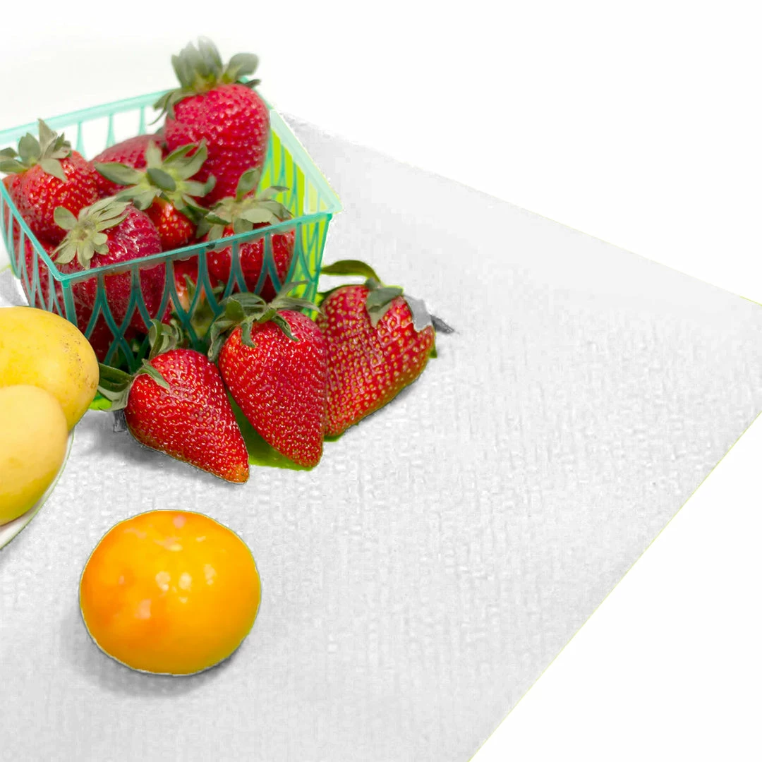 TVTimeDirect Houseware Fruit Fresh Crisper Drawer Liner - 2 Large Liners -White 4 TVTimeDirect Houseware Fruit Fresh Crisper Drawer Liner - 2 Large Liners -White