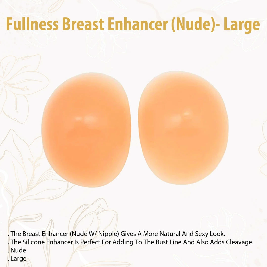 TVTimeDirect Fullness Breast Enhancer (Nude)- Large Clothing & Accessories 3 TVTimeDirect Fullness Breast Enhancer (Nude)- Large Clothing & Accessories